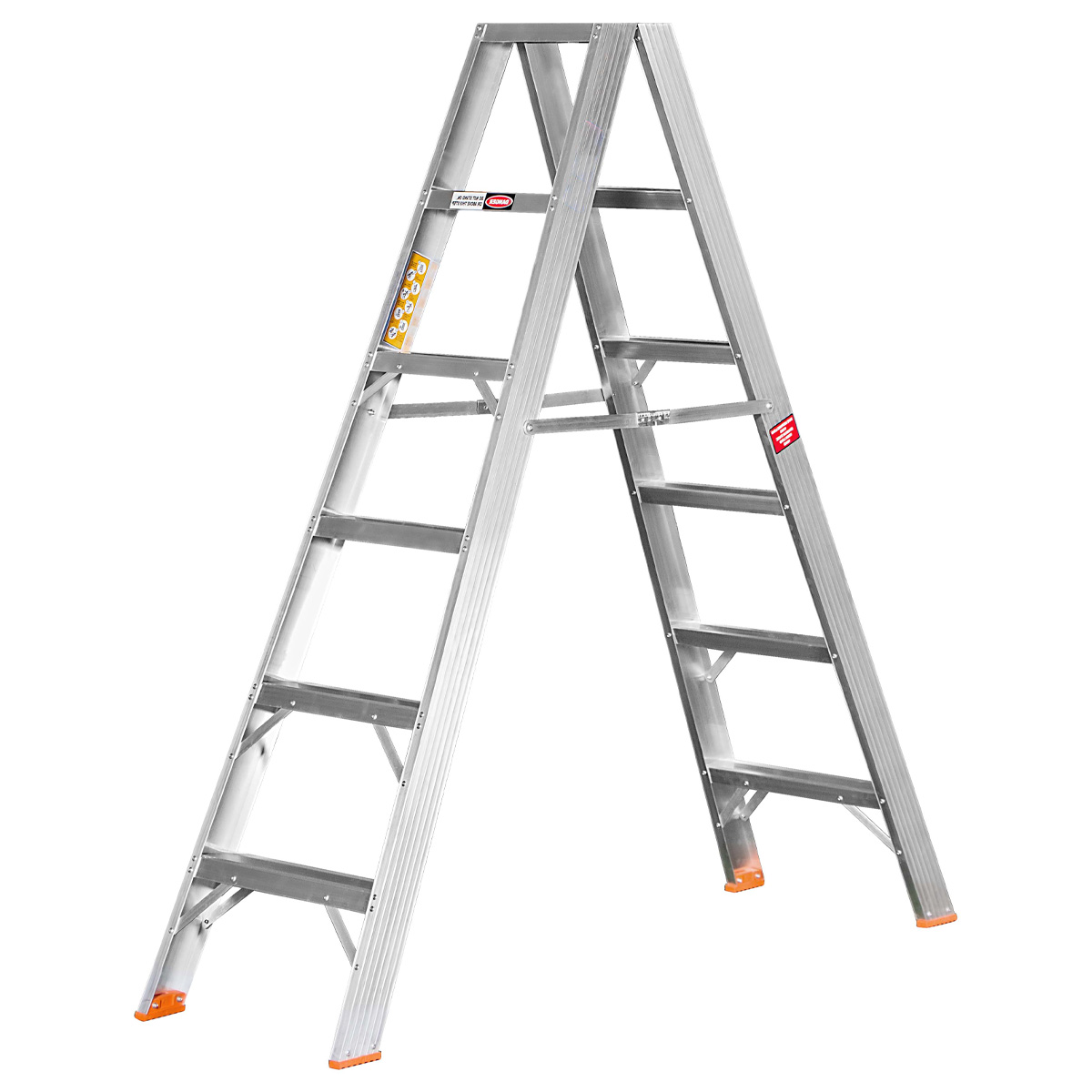 ALUMINIUM - 7 Step Ladder / Double Side Step